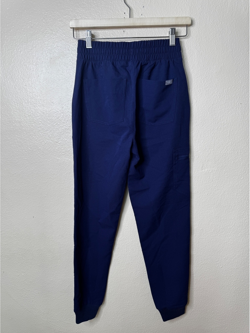 FIGS Womens XXS Zamora High Waisted Jogger Scrub Pants Navy Blue NWT - Picture 3 of 5